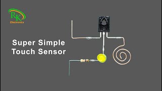 Diy Simple Touch Sensor Electronics Projects