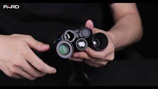 📦 Unboxing time! The PARD OSPREY 4K multispectral binoculars.
