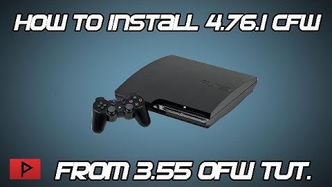 [How To] Install 4.76.1 Rebug CFW from 3.55 OFW (Or Any CFW) PS3 Tutorial