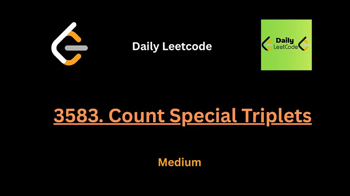 3583. Count Special Triplets