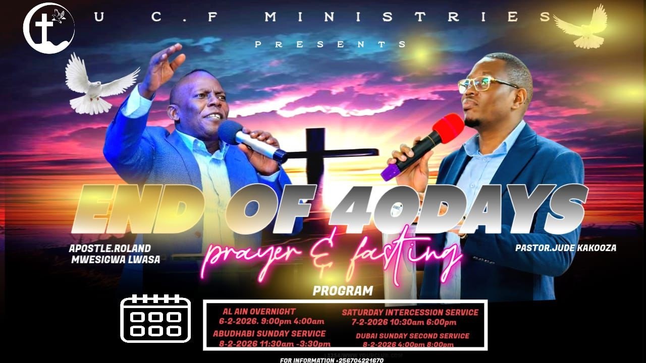 END OF 40 DAYS OF PRAYER AND FASTING || WITH PS ROLAND MWESIGWA LWASA || 08.02.2026