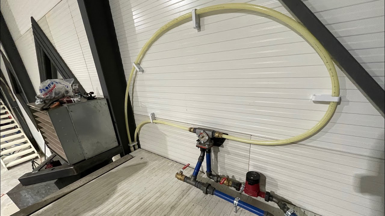 Vedalle SYTYTYSPALA ja esilämmitys järjestelmää // Halliprojekti (OSA 35)