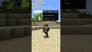 Mod to Show Your Weapons and Tools - YDM's Weapon Master #shorts #minecraftmods #minecraft