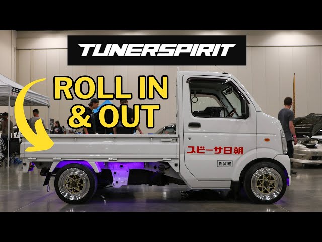 DA63T キャリー Vlog - Roll In & Out of First Indoor Show | Suzuki Carry DA63T