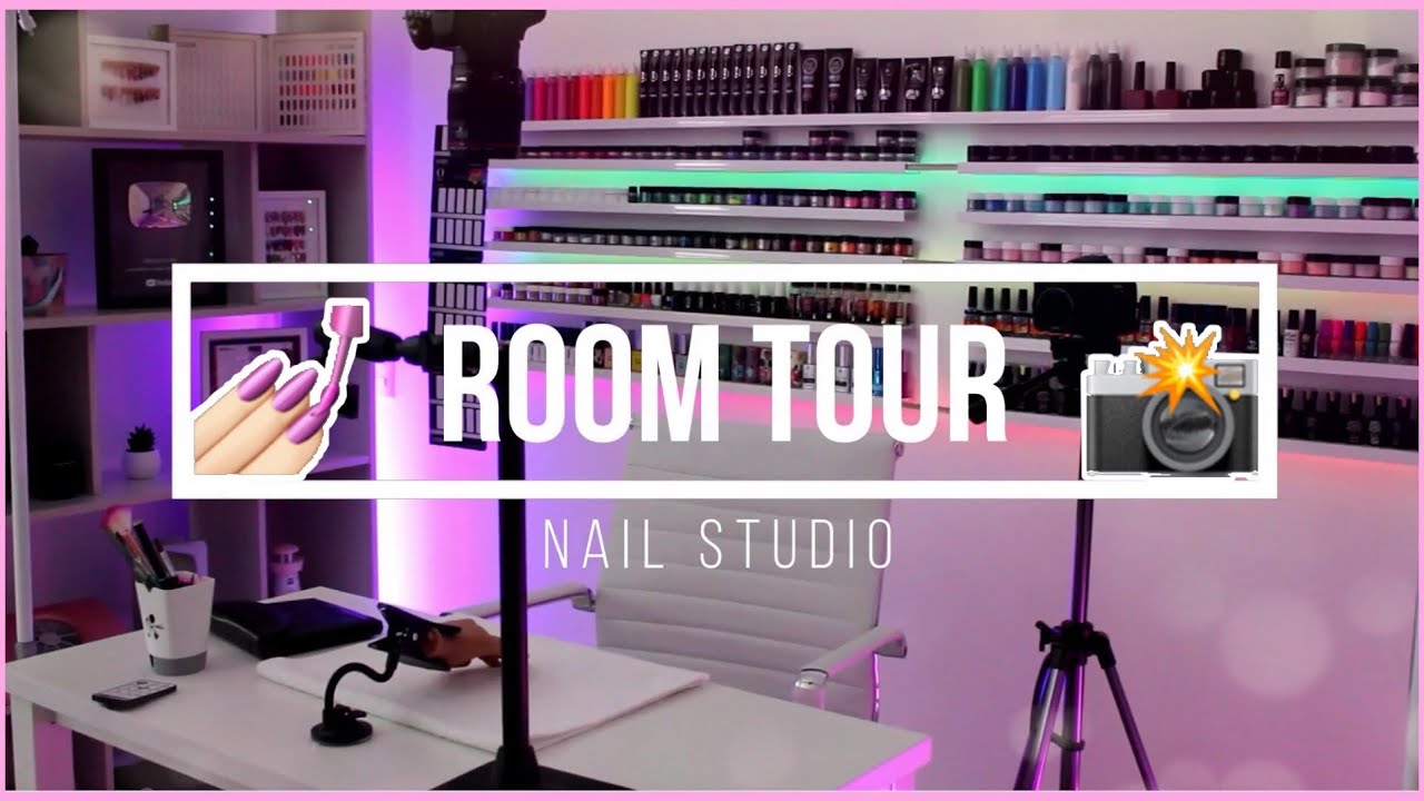 nail studio room tour
