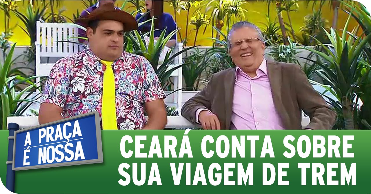 A Praça É Nossa (19/11/15) - Matheus Ceará conta sobre viagem de trem