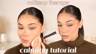 Calming winter makeup tutorial *very relaxing*