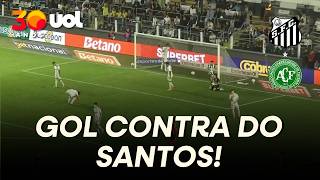 SANTOS FAZ GOL CONTRA COM JOÃO ANANIAS, E CHAPECOENSE VIRA O JOGO NA VILA BELMIRO!
