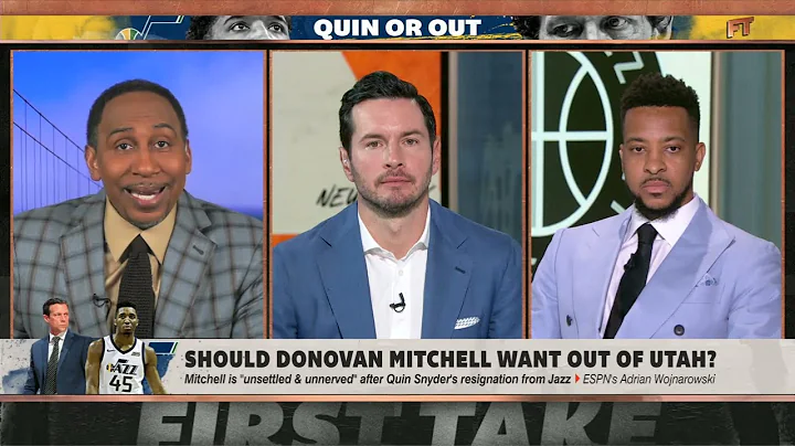 Should Donovan Mitchell want OUT of the Utah Jazz? | First Take - DayDayNews