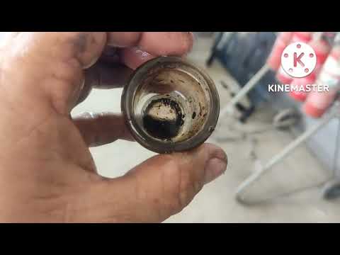 How to remove and clean the fuel sedimenter bowl on an MWM 229 X10 engine