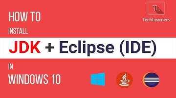 How to Install Eclipse IDE and JDK (Java Development Kit) in Windows 10 (2020) || Java Programming