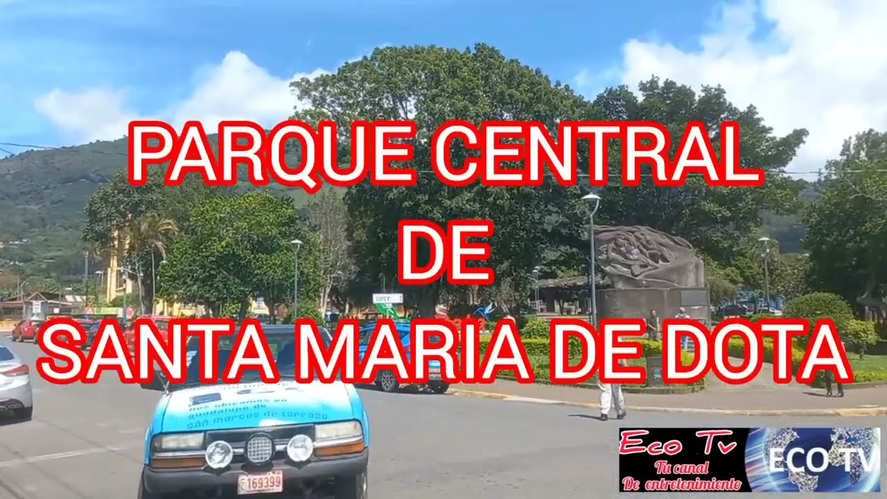 SANTA MARIA DE DOTA, SAN JOSE, COSTA RICA, CENTROAMERICA, central america,  LINDOS PAISAJES, ECO TV.