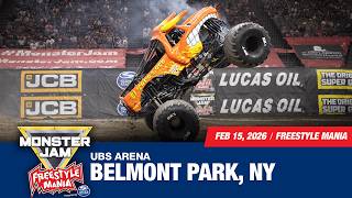 Monster Jam: Belmont Park, NY - 3 (Full Event) | Feb 15, 2026 | Freestyle Mania