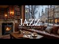 Cozy Winter Jazz - Coffee Shop Atmosphere | Smooth Relaxing Jazz Piano Instrumental