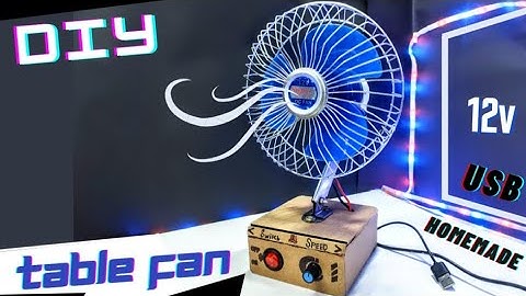 How To Make 🤑 Table Fan🔥| From Cardboard |🔌12V Table Fan❄️| #shorts