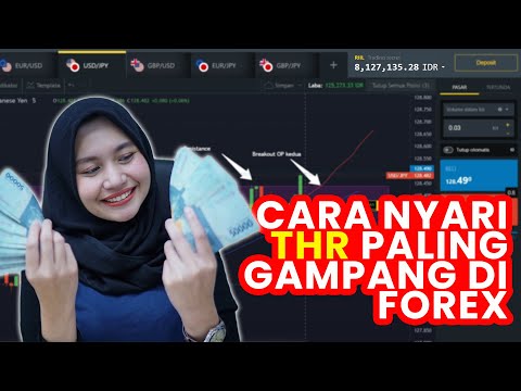 TRADING FOREX BUAT NYARI THR 😎 STRATEGI TRADING GAYA SCALPING