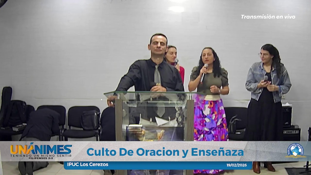 Culto de Oración y Enseñanza | 19 FEBRERO | Transmisión en Vivo IPUC Los Cerezos