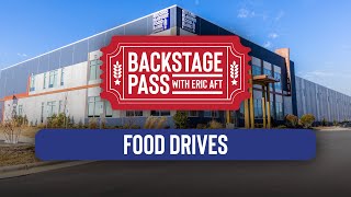 Backstage Pass with Eric Aft: Food Drives