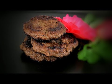 Chinese Pork & Mushroom Burgers (Chinese Style Recipe)