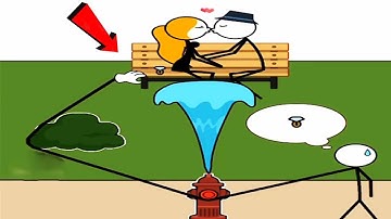 Thief Puzzle (WEEGOON) New Update Part #2 Gameplay Walkthrough All levels solution - Funny Stickman