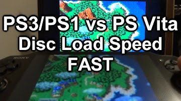 Chrono Trigger Loading Times Comparison [PS VITA VS PS3/PS1]