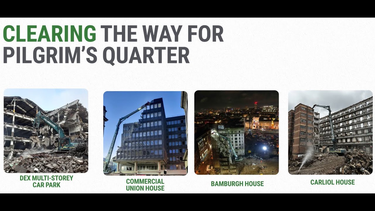 Transforming Newcastle City Centre: Clearing the Way for Pilgrim's Quarter