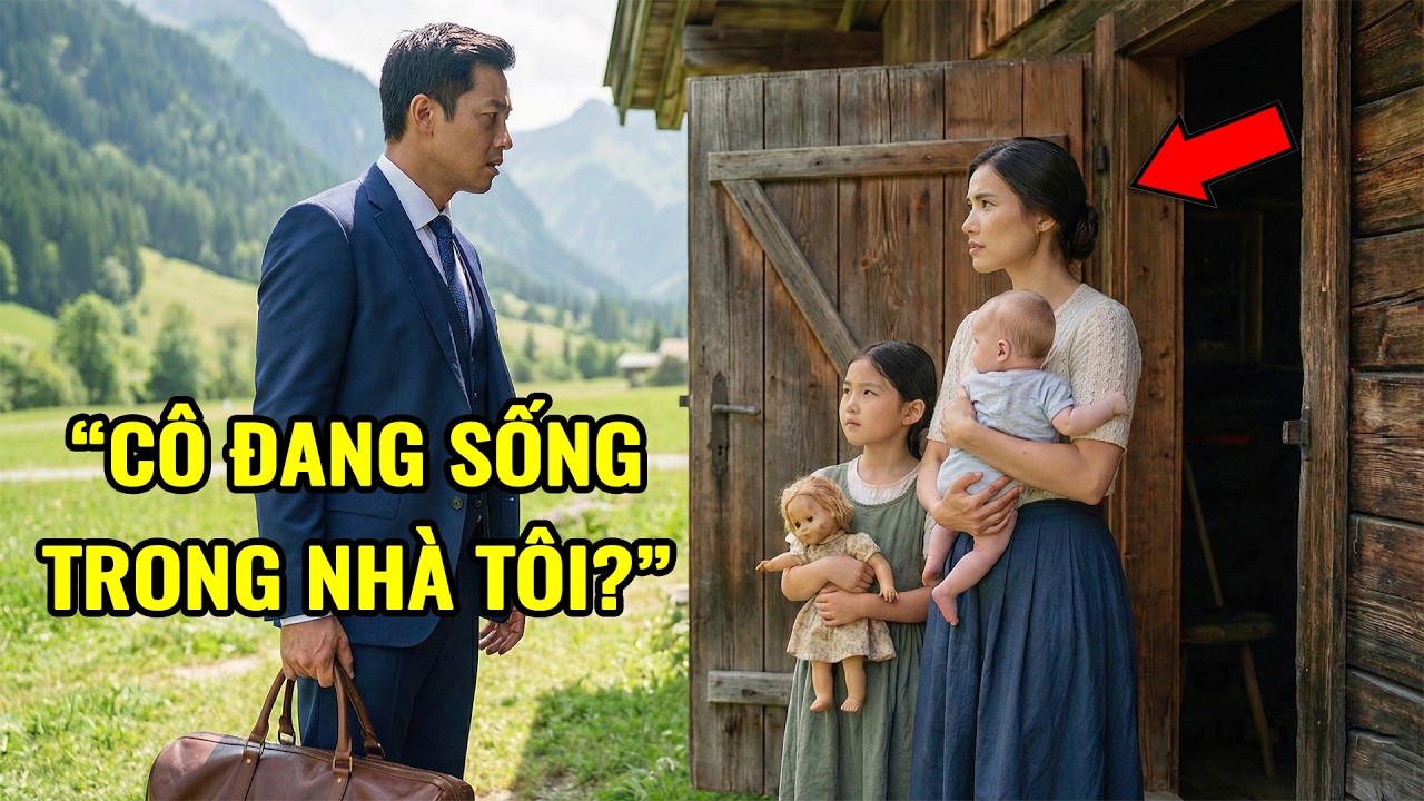 Tỷ phú trở về căn nhà cũ sau nhiều năm – sốc nặng khi phát hiện góa phụ và 2 đứa trẻ đang sinh sống!