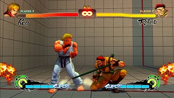 USF4 Rolento Guide - 3/4 Frame Safe Jumps (With DWU Setups)