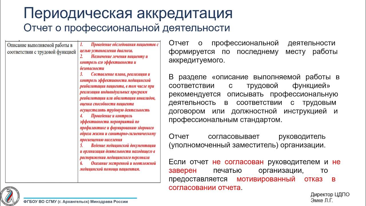 Сайт фрмр для аккредитации медицинских