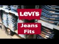 Levi's Fits Explained - 501, 504, 522, 527, 511 - www.buy-jeans.net