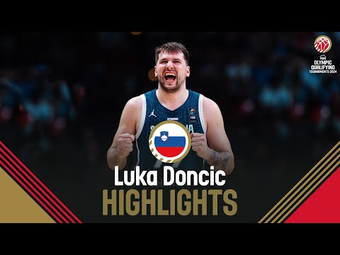 Luka Doncic 🇸🇮 Top Plays | FIBA Olympic Qualifying Tournament 2024