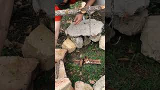 Kibrit Və Yandıran Olmadan Ocaq Yandırmaq.