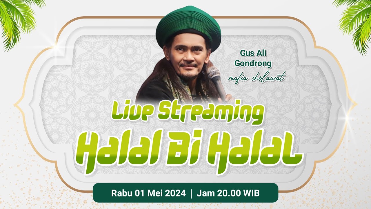 🔴[ LIVE ] HALAL BIHALAL WARGA KALICARI RT 3 DAN 5 RW 3 BERSAMA ABAH ALI ...