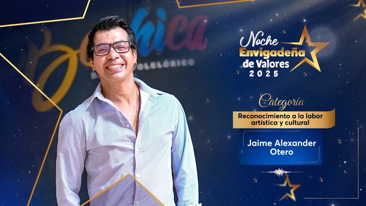 Reconocimiento a la labor artística y cultural - Jaime Alexander Otero