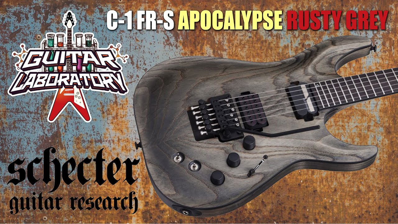 Eng Sub] Schecter C-1 FR-S Apocalypse electric guitar for heavy