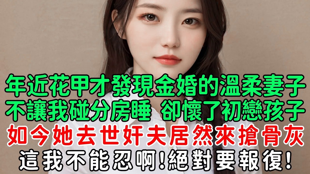 年近花甲才發現金婚的溫柔妻子，不讓我碰分房睡，卻懷了初戀孩子....