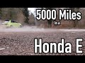 5000 Miles in a HONDA E!