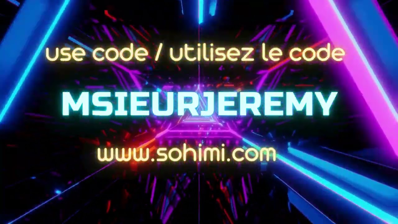 CODE PROMO SOHIMI COUPON CODE sohimi.com (10% MSIEURJEREMY)