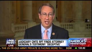 Chairman Goodlatte on Fox News with Bill Hemmer Discussing Holder Report