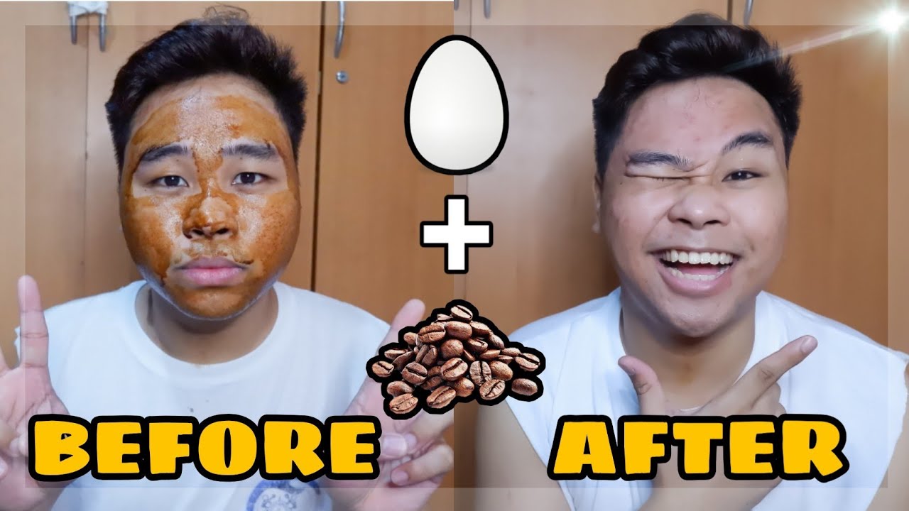 DIY Egg White + Coffee Skin Care Mask VLOG 58 Ikel Llobrera YouTube