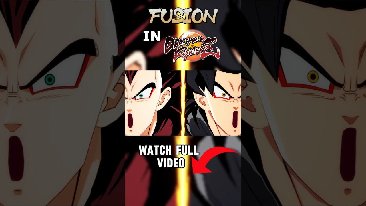 Fusion In Dragon Ball FighterZ