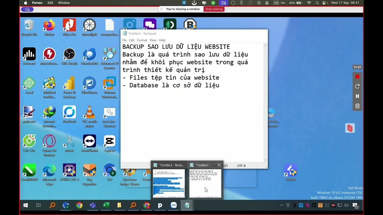 Backup Wordpress website | Google Search Console | Google Analytics