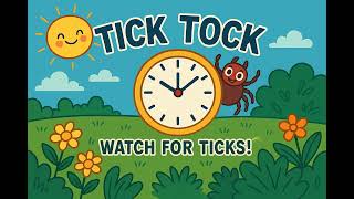 🎵 Tick Tock (Watch for Ticks!) — Fun &amp; Friendly Tick Safety Song for Kids! 🌳🐾