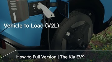 Vehicle to Load (V2L) Full Version | The Kia EV9