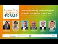 Smarter Cities: Electronic monitoring and control applied to mobility management in urban areas