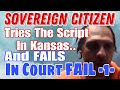 Sovereign Citizen Tries The Script In Kansas in Court Fail -1-