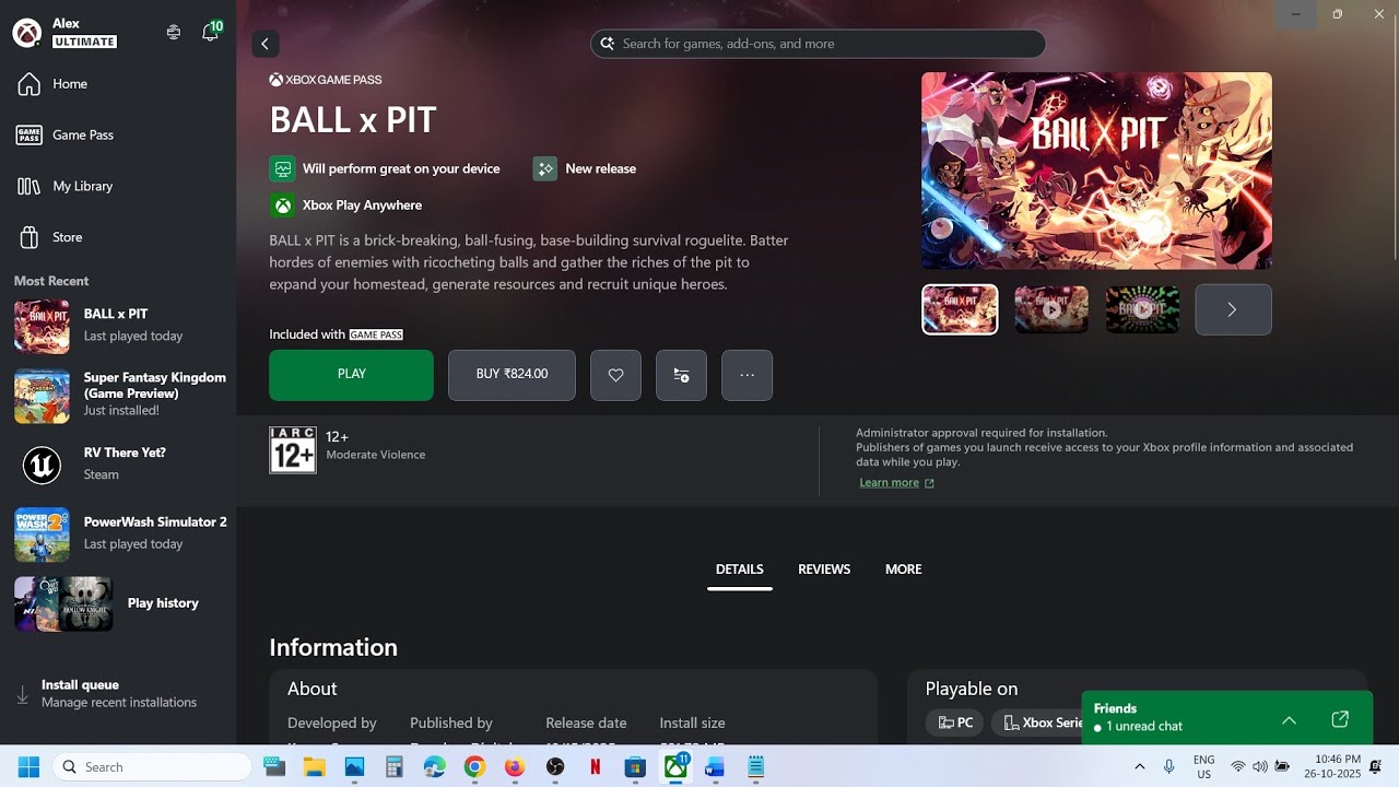 Fix BALL x PIT Not Installing On Xbox App/Microsoft Store On PC - YouTube