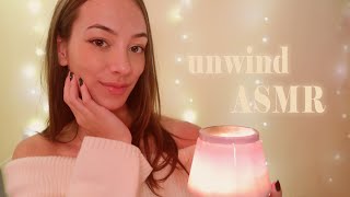 ASMR ✨ Unwind and Reset (candles, words of affirmation, plucking, breathing, gentle whispers ) ?