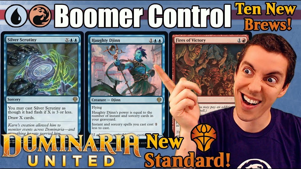 🆕 Десять новых сортов пива! - 🔵🔴 - Boomer Control 👴 - (Dominaria United Standard)