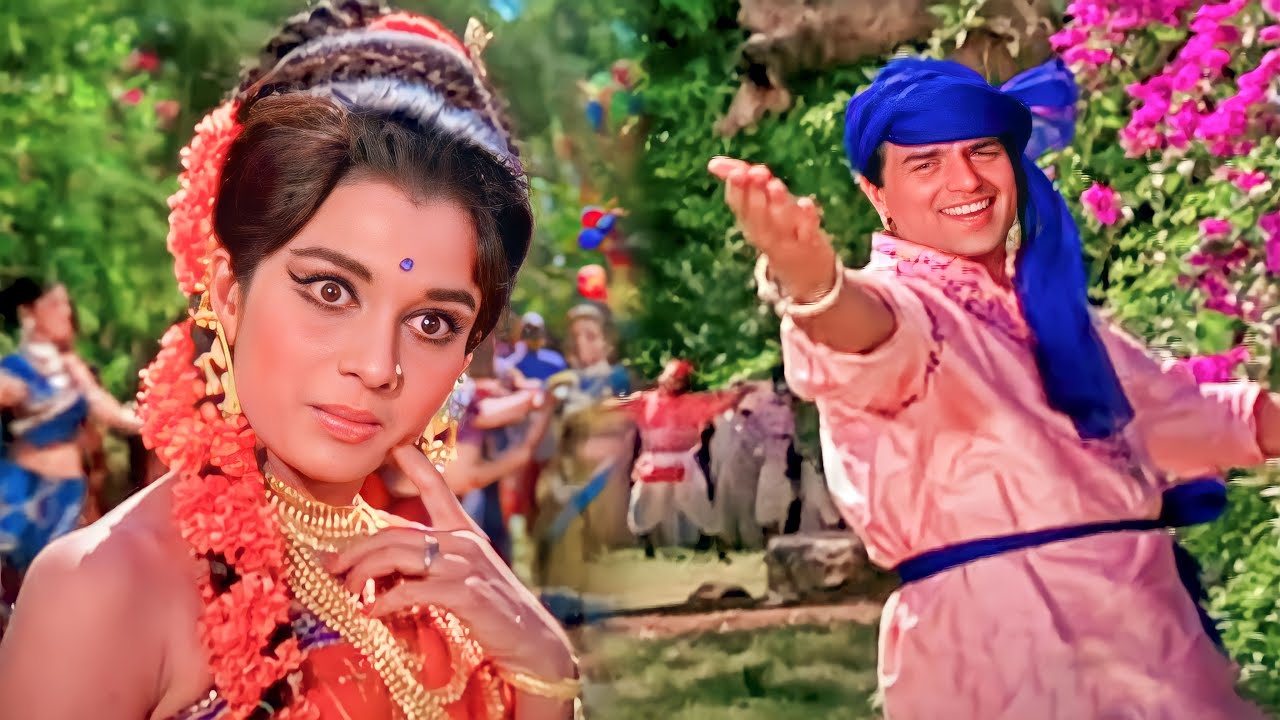 Aya Sawan Jhoom Ke  4K Video  Dharmendra Asha Parekh  Lata Mangeshkar Mohammed Rafi